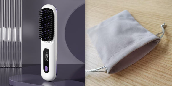 2 In 1 Straight Hair Comb Wireless Hair Straightener Brush Hair Fast Heating Portable Hot Curler USB Charging-f86f6ce1240be8a75e63a4611596ef7e