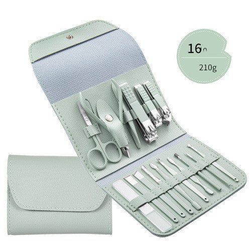 Professional Scissors Nail Clippers Set Ear Spoon Dead Skin Pliers Nail Cutting Pliers Pedicure Knife Nail Groove Trimmers-5fbaf1cbe02da848882e7a9353f9aed8