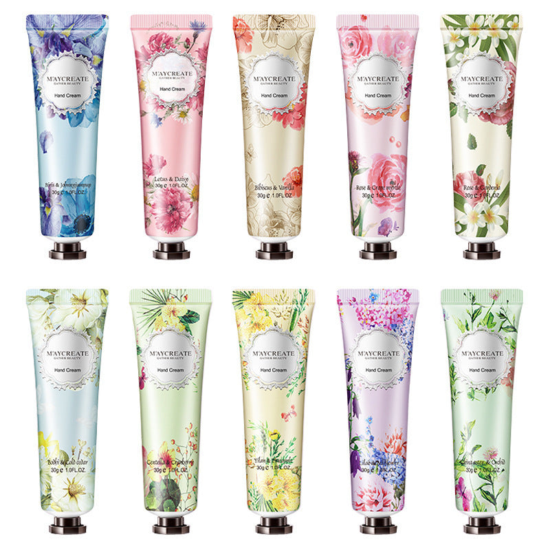 Floral Fragrance 30g Moisturizing Hand Cream Cosmetics-6c74300fcd05d31cc967fbebe5f08498