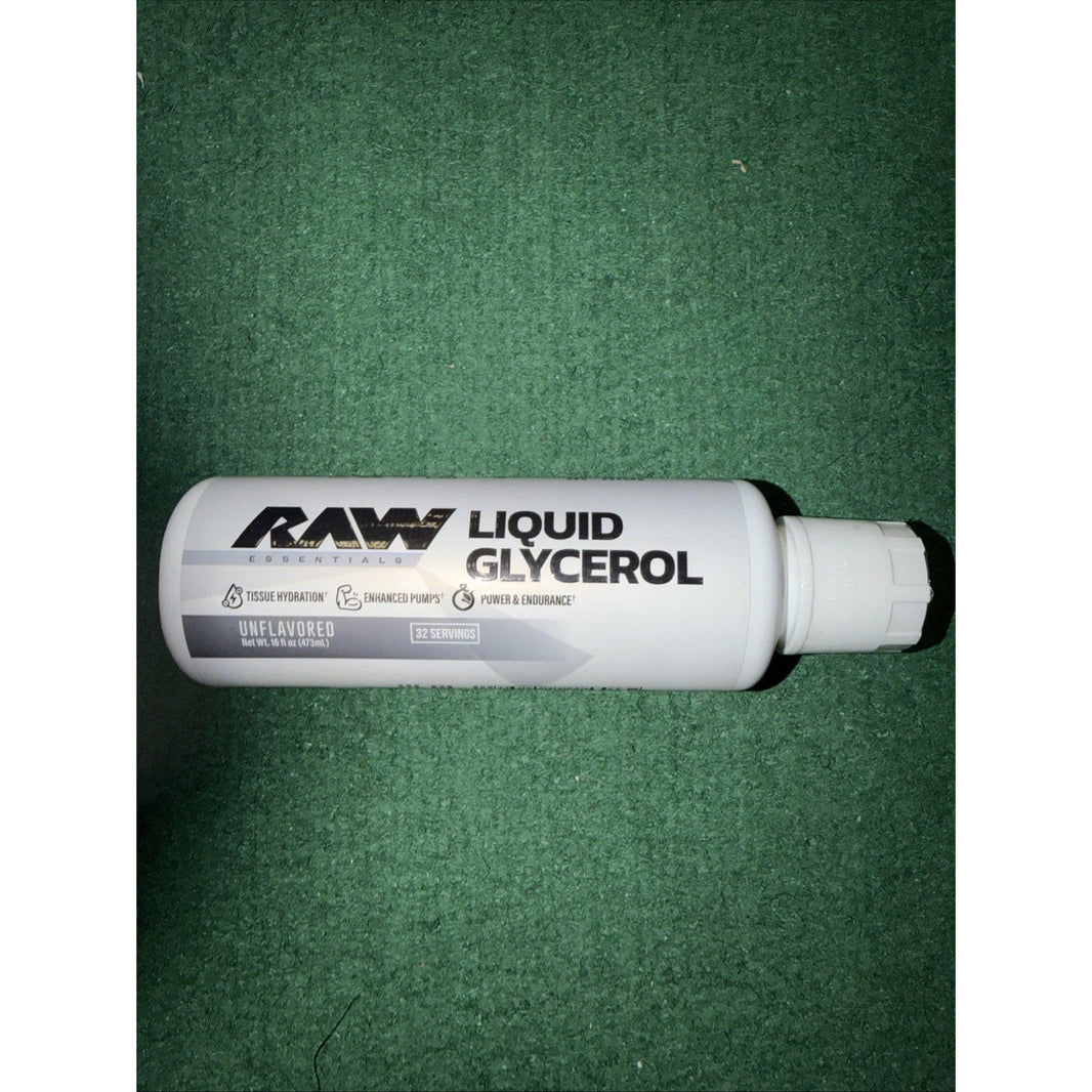 RAW Nutrition Essentials Liquid Glycerol for Power & Endurance, 2-Pack-RAW Nutrition Essentials Liquid Glycerol for Power & Endurance, 2-Pack