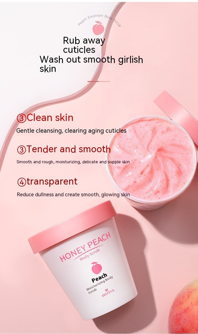 Peach Moisturizing Body Scrub Cream-65e09353f61e9fb2e5b483d78dcf0efc