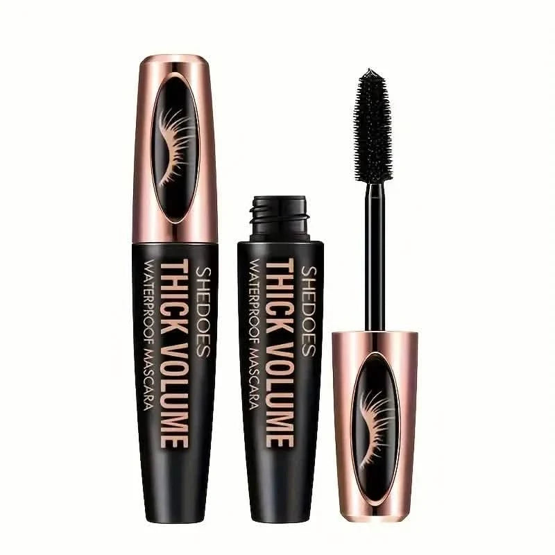 8D Curler Fiber Lash Mascara - Waterproof, Black, Thick Eyelash Shaping-8D Curler Fiber Lash Mascara - Waterproof, Black, Thick Eyelash Shaping
