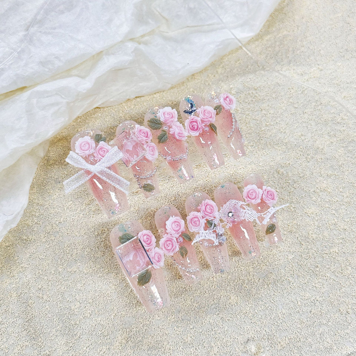 Handmade UV Nail Beauty Patch Finished Product-4b0f40e6db505360a278d3883e72fb6d