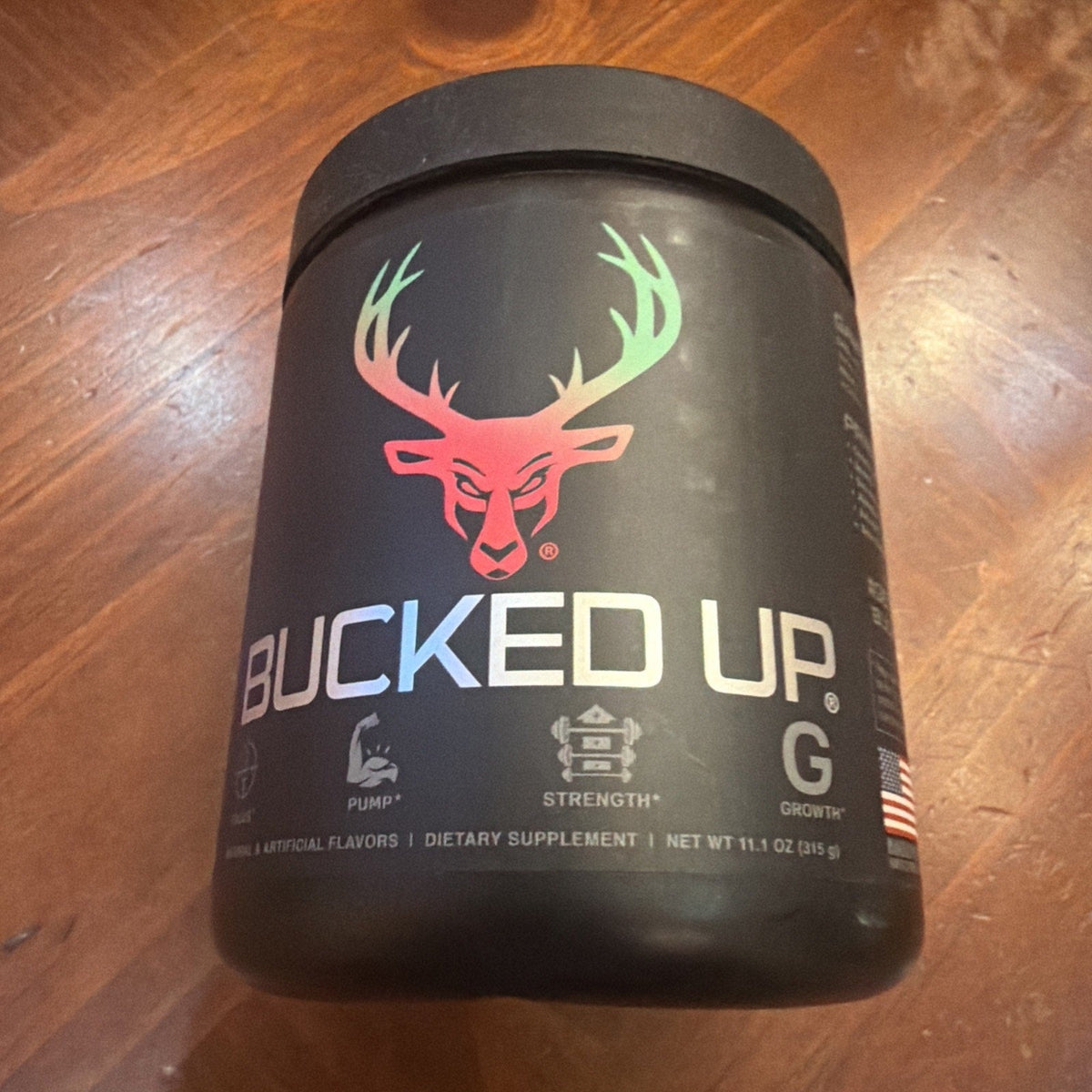 Bucked Up, Pre-Workout, Strawberry Kiwi, 11.1 oz (315 g)BB 01/27-Bucked Up, Pre-Workout, Strawberry Kiwi, 11.1 oz (315 g)BB 01/27