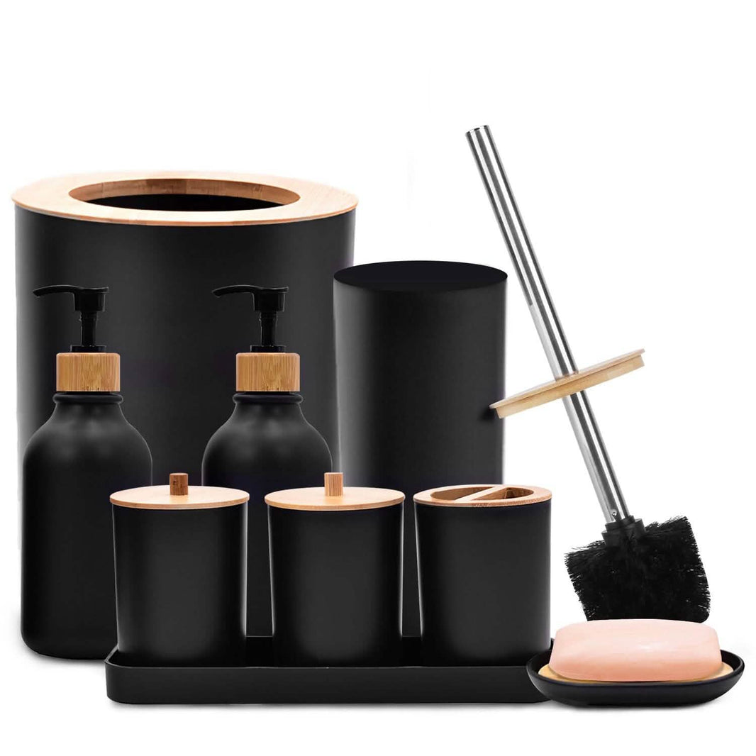 9-Piece: Bathroom Accessories Set-9-Piece: Bathroom Accessories Set