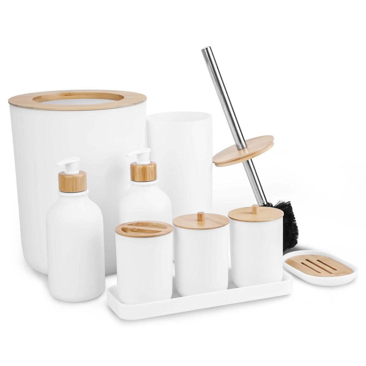 9-Piece: Bathroom Accessories Set-9-Piece: Bathroom Accessories Set