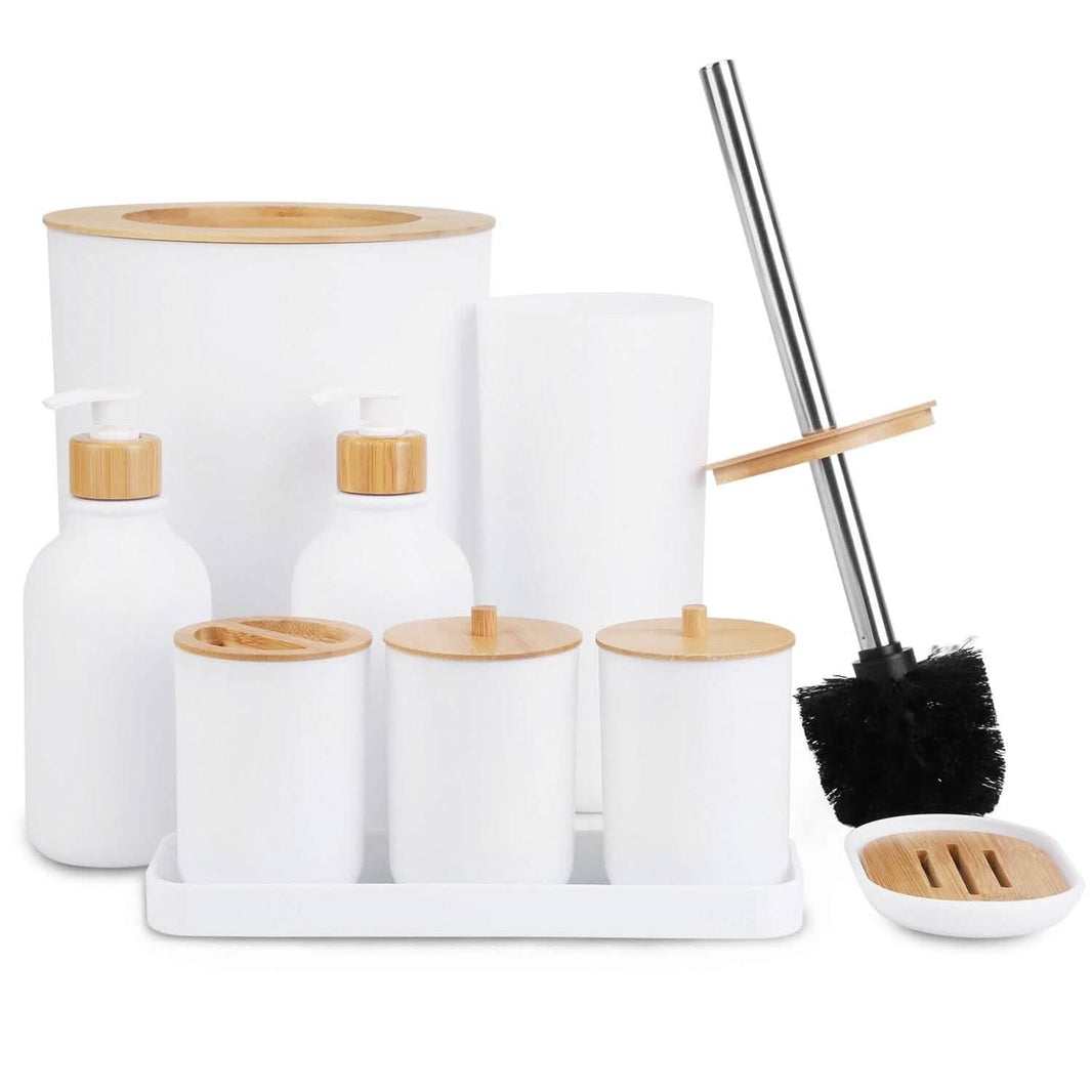 9-Piece: Bathroom Accessories Set-9-Piece: Bathroom Accessories Set