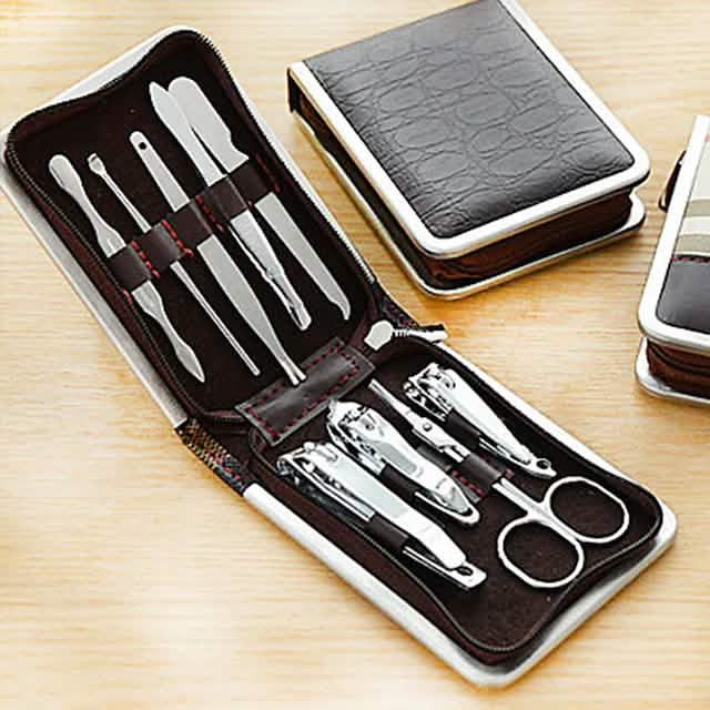 9-Pieces Set: Carbon Steel Nail Clippers Set-9-Pieces Set: Carbon Steel Nail Clippers Set