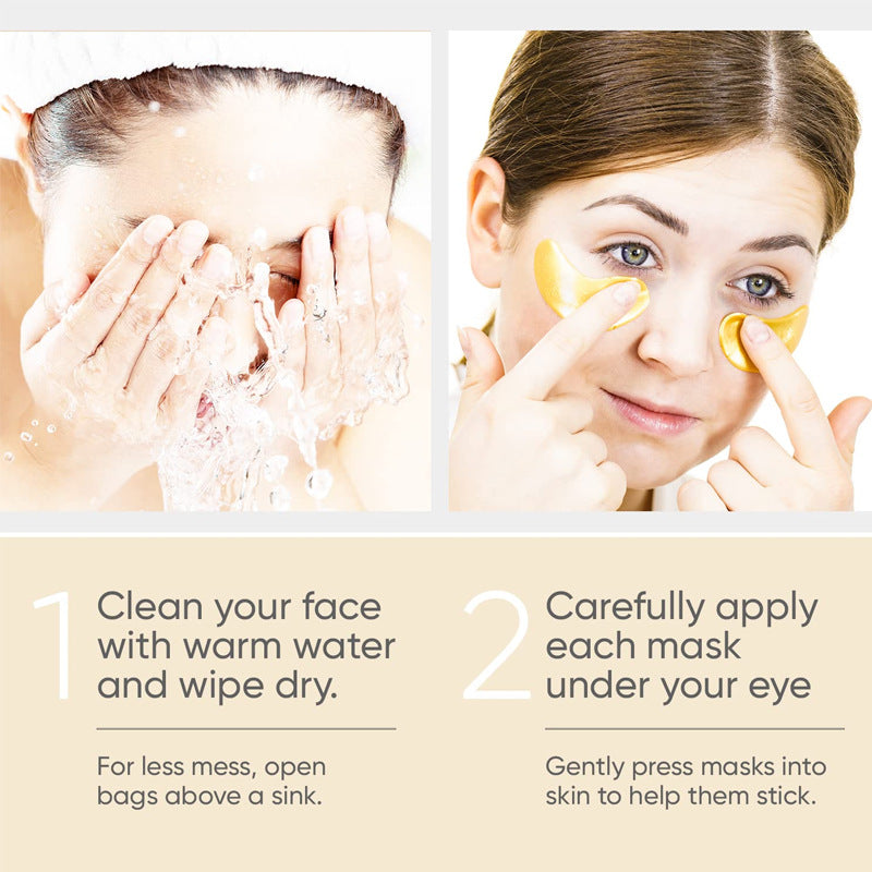 Eye Bag Removal Wrinkle Lifting And Tightening 24K Gold Eye Mask Patch-47eb45f7841a5ec6151ee4fa10b54a60