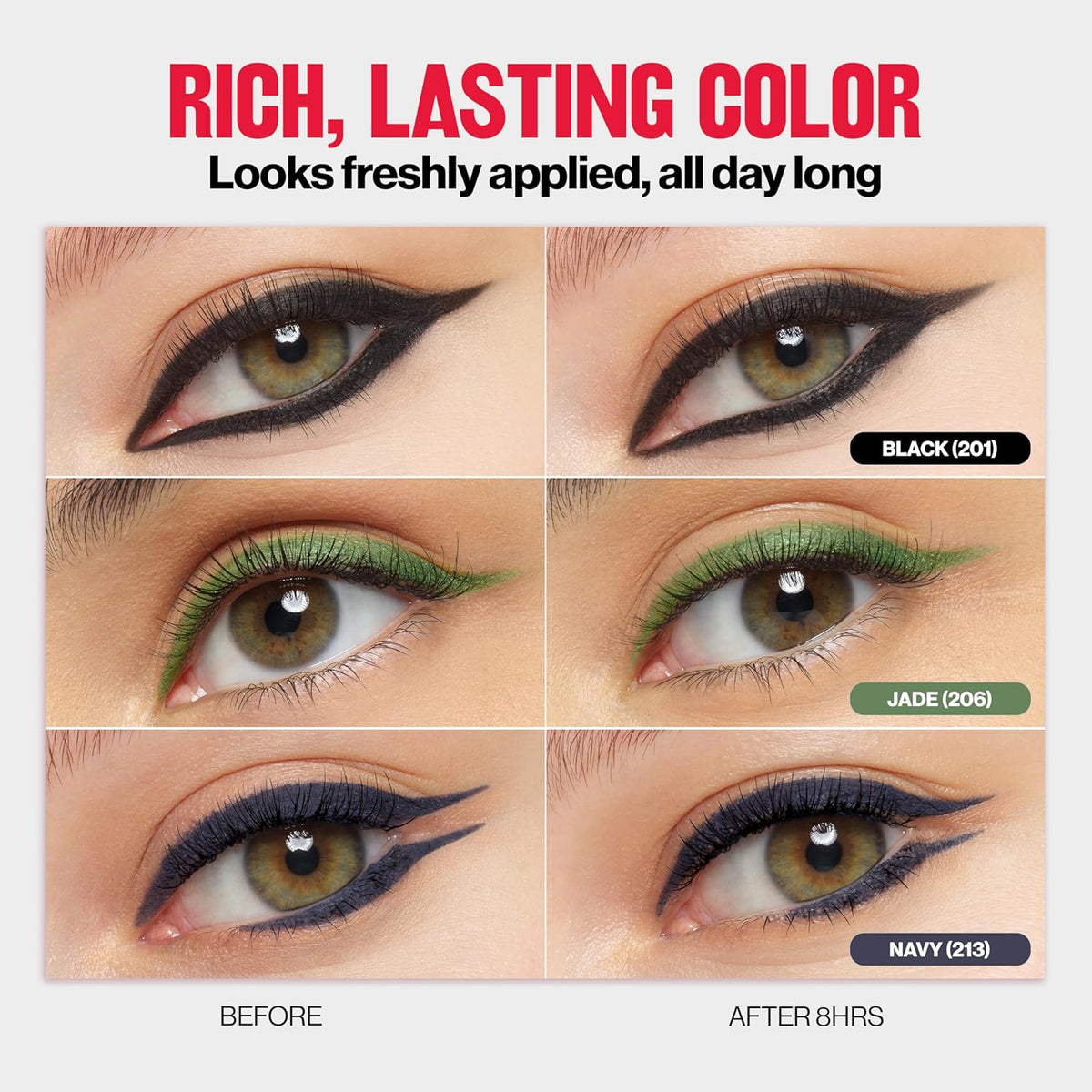 Revlon ColorStay Pencil Waterproof Eyeliner, Smudge-Proof, Eye Makeup with Built-In Sharpener, Long-Lasting, Matte Finish, 201 Black, 2 pack-Revlon ColorStay Pencil Waterproof Eyeliner, Smudge-Proof, Eye Makeup with Built-In Sharpener, Long-Lasting, Matte Finish, 201 Black, 2 pack