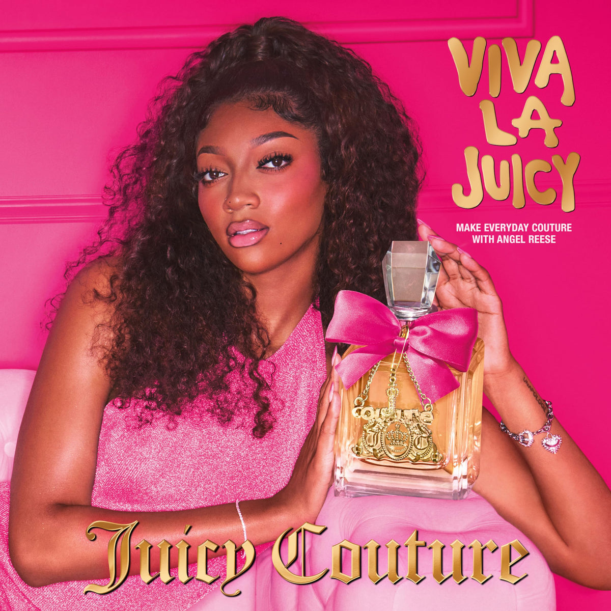 Juicy Couture Viva La Juicy Eau De Parfum, Women's Perfume with Notes of Mandarin, Gardenia & Caramel, Floral & Sweet Perfume for Women, EDP Spray-Juicy Couture Viva La Juicy Eau De Parfum, Women's Perfume with Notes of Mandarin, Gardenia & Caramel, Floral & Sweet Perfume for Women, EDP Spray