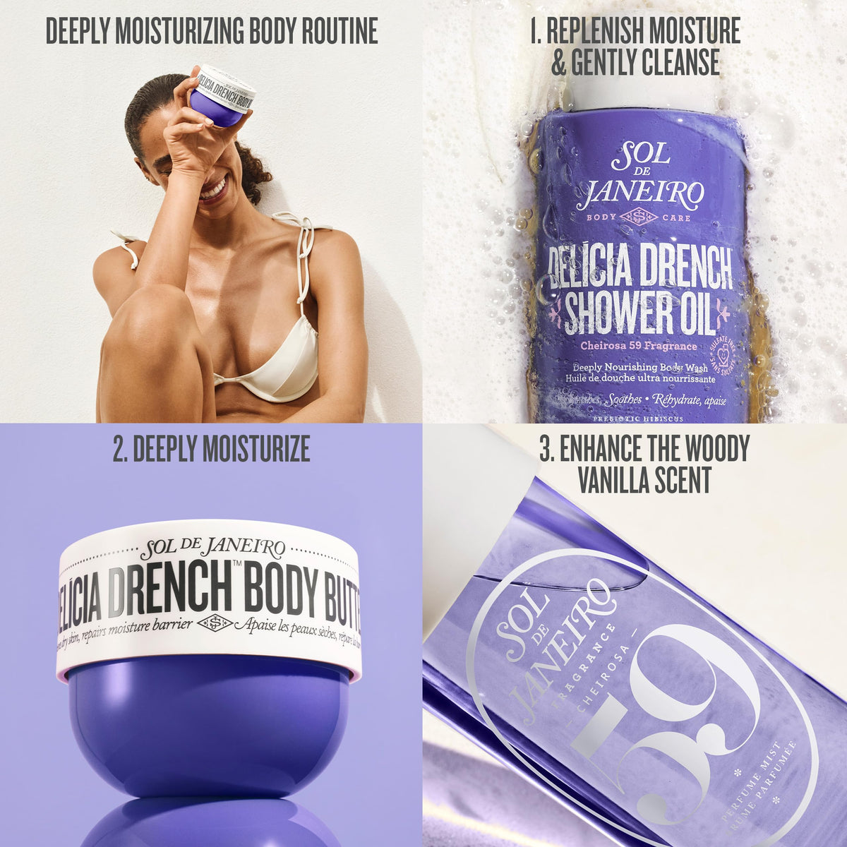 SOL DE JANEIRO Delicia Drench Body Butter-SOL DE JANEIRO Delicia Drench Body Butter