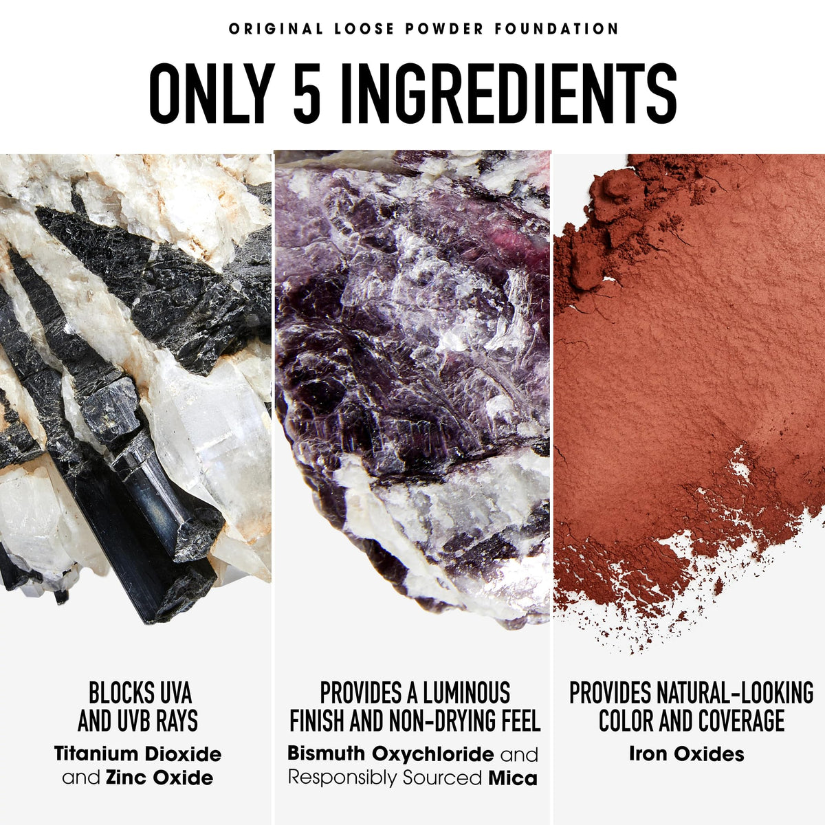 bareMinerals Original Loose Powder Foundation SPF 15 - Powder Face Makeup with Added Sun Protection - Sheer to Full Coverage Foundation-bareMinerals Original Loose Powder Foundation SPF 15 - Powder Face Makeup with Added Sun Protection - Sheer to Full Coverage Foundation
