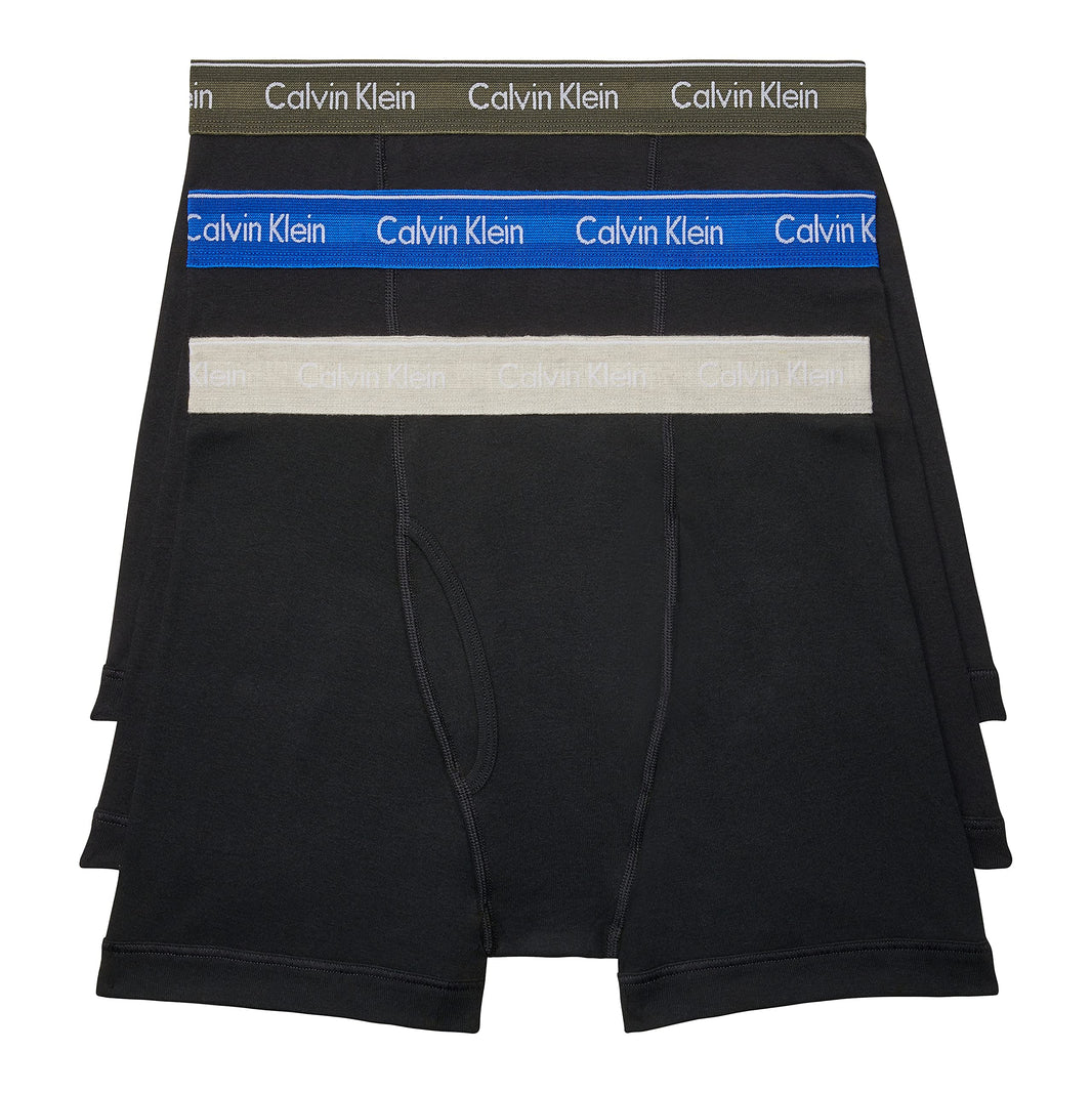 Calvin Klein Men’s Cotton Classics 3-Pack Boxer Brief-Calvin Klein Men’s Cotton Classics 3-Pack Boxer Brief