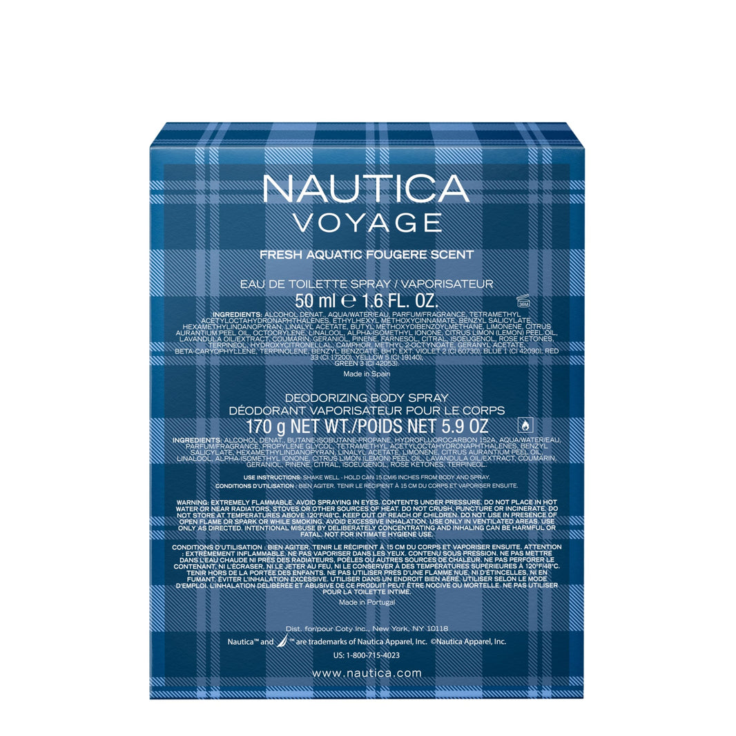 Nautica Voyage Eau De Toilette, Cologne and Fragrance For Men, Fresh, Romantic, Fruity Scent Woody, Aquatic Notes of Apple, Water Lotus, Cedarwood, and Musk Ideal Day Wear, Long Lasting 3.3Fl oz-Nautica Voyage Eau De Toilette, Cologne and Fragrance For Men, Fresh, Romantic, Fruity Scent Woody, Aquatic Notes of Apple, Water Lotus, Cedarwood, and Musk Ideal Day Wear, Long Lasting 3.3Fl oz
