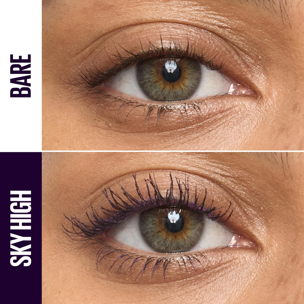 Maybelline Lash Sensational Sky High Washable Mascara Makeup, Volumizing, Lengthening, Defining, Curling, Multiplying, Buildable Formula, Blackest Black, 1 Count-Maybelline Lash Sensational Sky High Washable Mascara Makeup, Volumizing, Lengthening, Defining, Curling, Multiplying, Buildable Formula, Blackest Black, 1 Count