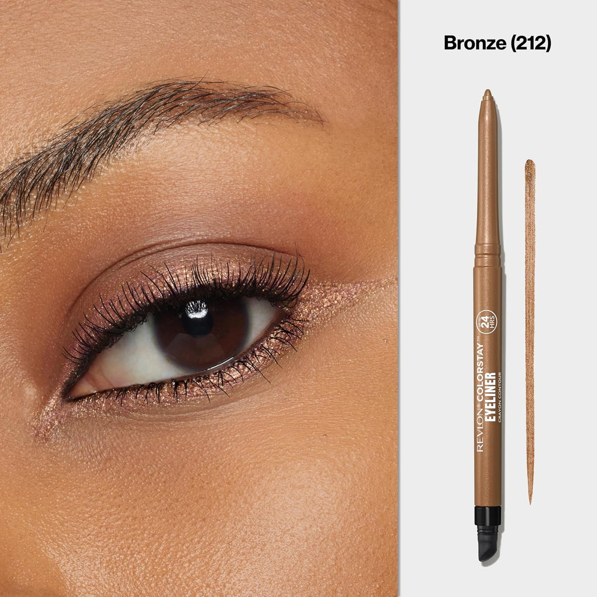 Revlon ColorStay Pencil Waterproof Eyeliner, Smudge-Proof, Eye Makeup with Built-In Sharpener, Long-Lasting, Matte Finish, 201 Black, 2 pack-Revlon ColorStay Pencil Waterproof Eyeliner, Smudge-Proof, Eye Makeup with Built-In Sharpener, Long-Lasting, Matte Finish, 201 Black, 2 pack