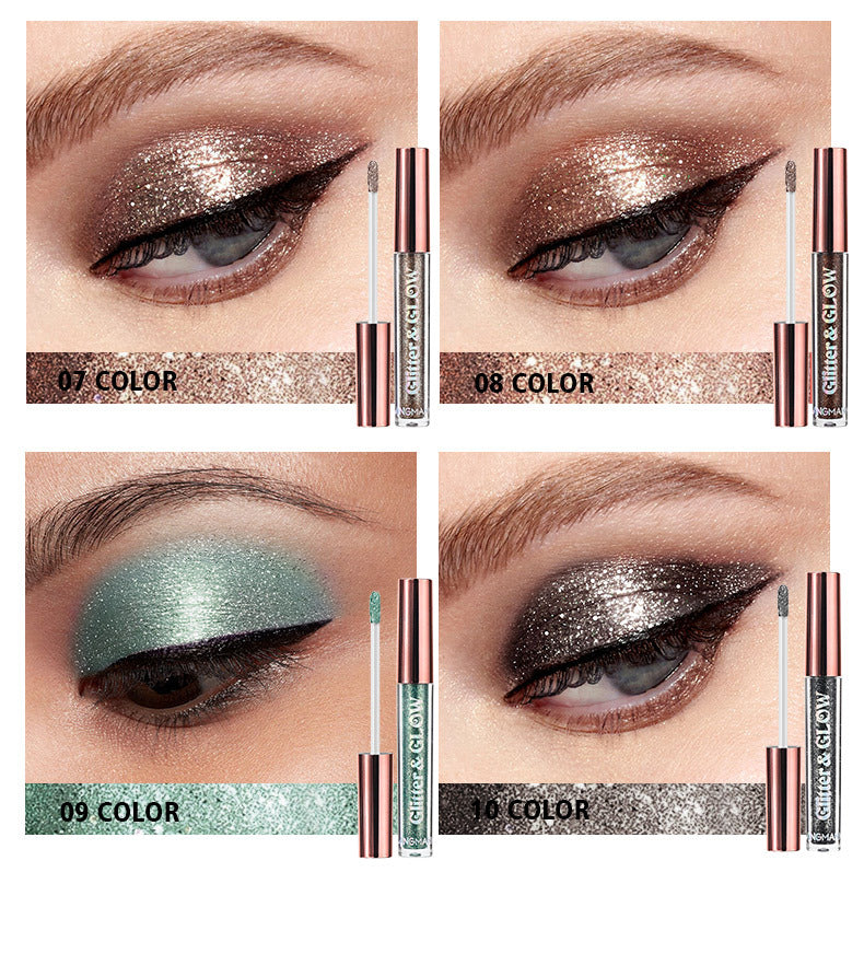 Diamond Shine Liquid Eye Shadow 10 Sets-448a05ba82013d73529bcc791bbbc783