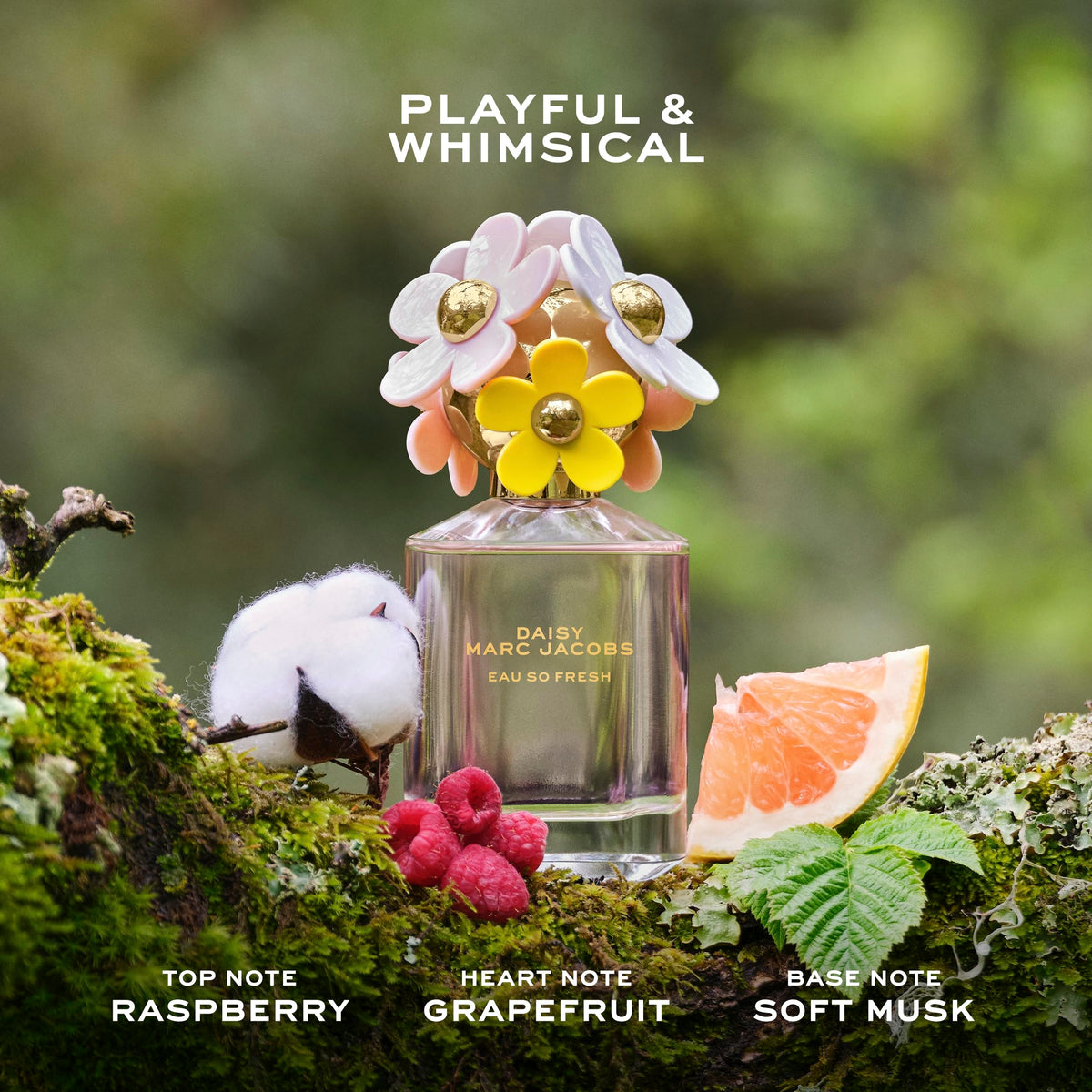 Marc Jacobs Daisy Eau So Fresh Eau de Toilette – Fresh Floral Women's Perfume – With Notes of Raspberry, Wild Rose, Grapefruit & Soft Musks-Marc Jacobs Daisy Eau So Fresh Eau de Toilette – Fresh Floral Women's Perfume – With Notes of Raspberry, Wild Rose, Grapefruit & Soft Musks