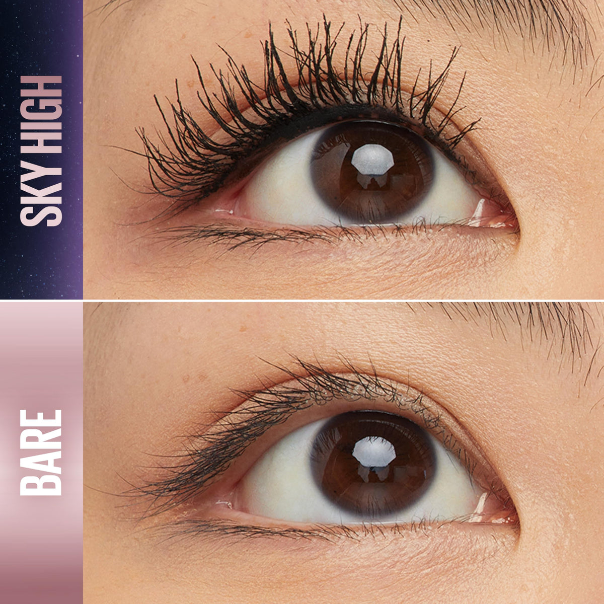 Maybelline Lash Sensational Sky High Washable Mascara Makeup, Volumizing, Lengthening, Defining, Curling, Multiplying, Buildable Formula, Blackest Black, 1 Count-Maybelline Lash Sensational Sky High Washable Mascara Makeup, Volumizing, Lengthening, Defining, Curling, Multiplying, Buildable Formula, Blackest Black, 1 Count