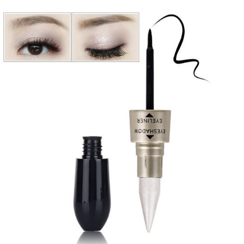 Double head six color eyeshadow black eyeliner-2db5a173a34542bca334b725bf4047c1