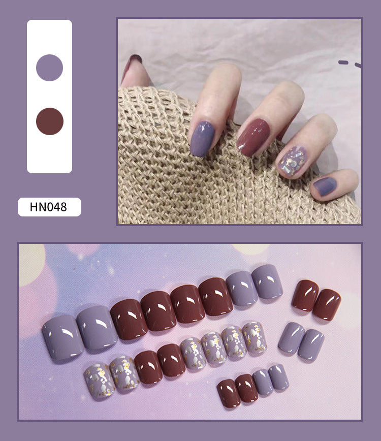 Nail Art Finished Fake Nail Patch Wearable-ad40e5854db15126a79276c81e62291b