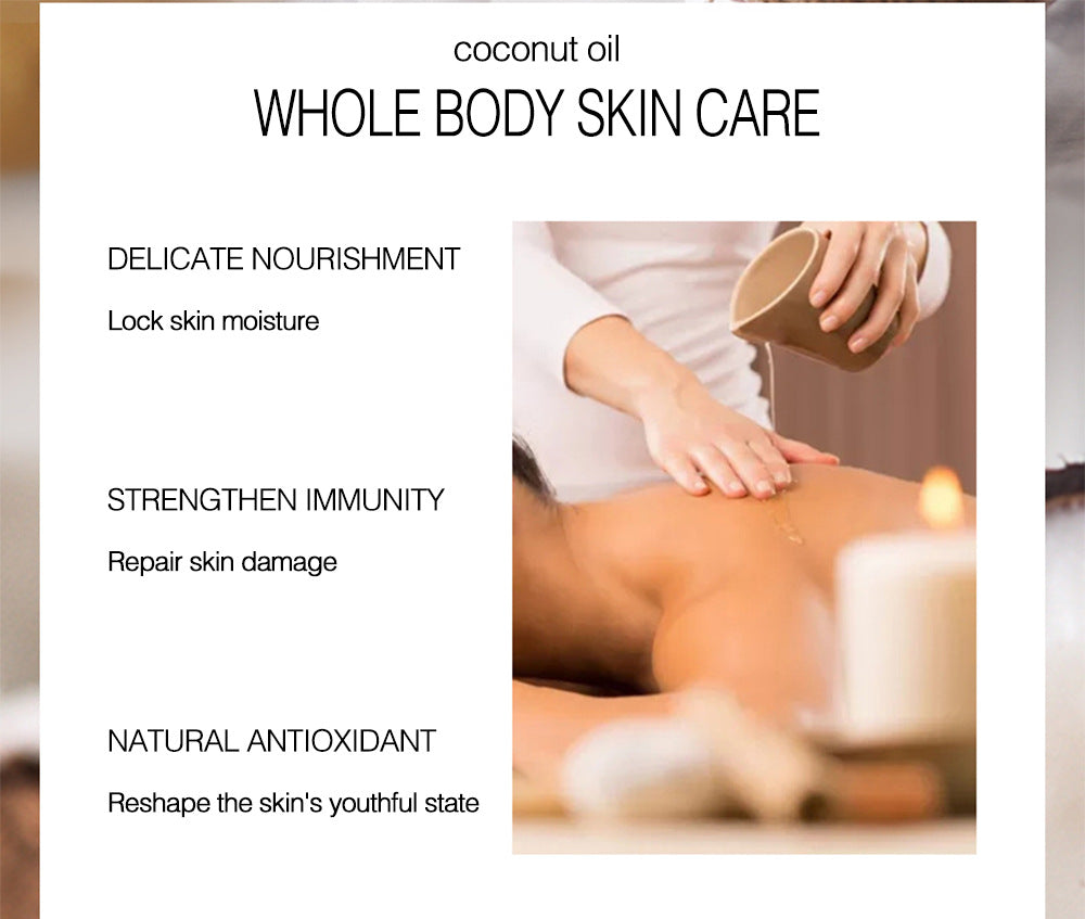 Coconut Skin Care Massage Body Care Essential Oil-1e48a5b56940358ed2862257343afb05