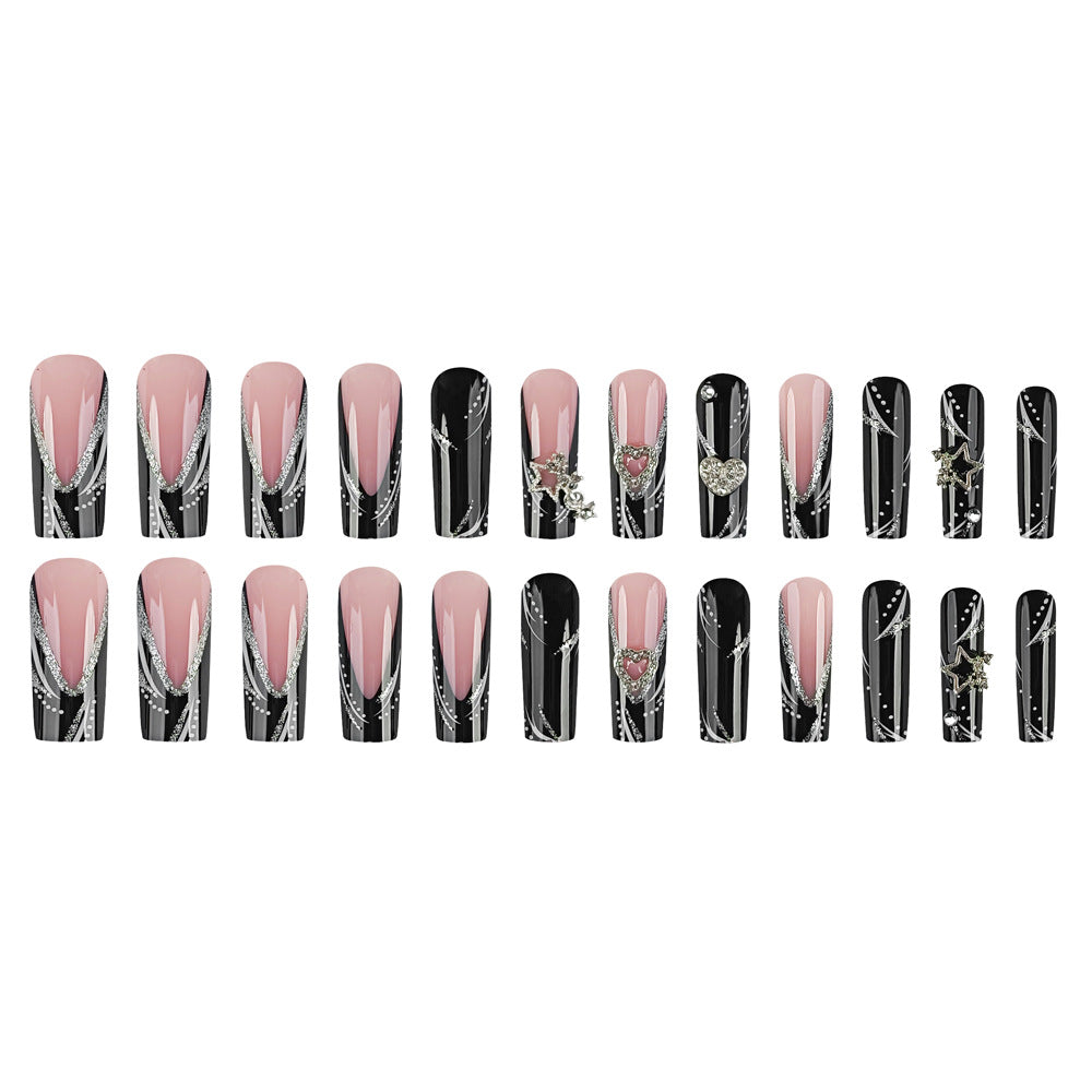 French Fake Nail Tip Finished Product-b90f676b263f2b27381537fa0dc8db84