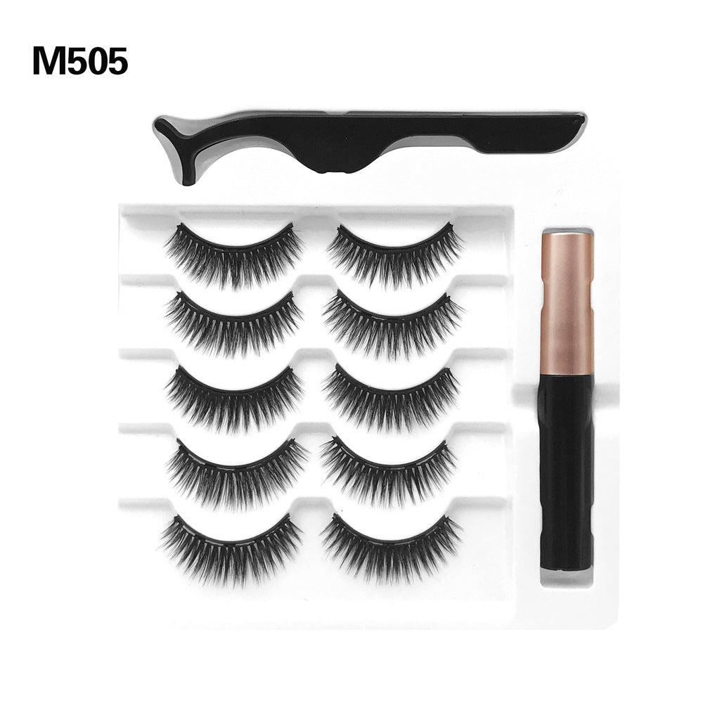 Magnetic False Eyelashes Five Pairs Of Mixed-82b34a3b4e8c705facfb0efddfde2ed9