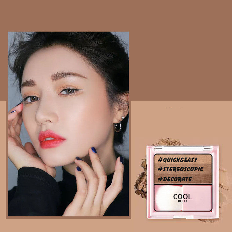 New Contouring Pan Powder Tricolor Highlight Shadow-6e327f5c44ef84ee733d441bc88b58df