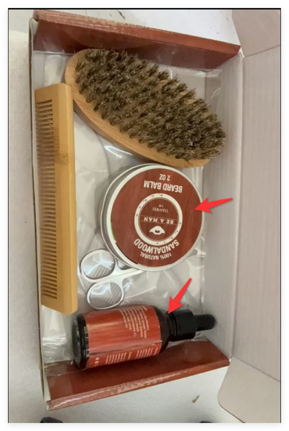 Beard care set Beard oil and beard cream-d2f10fa99a5956453712a35f1d02077f