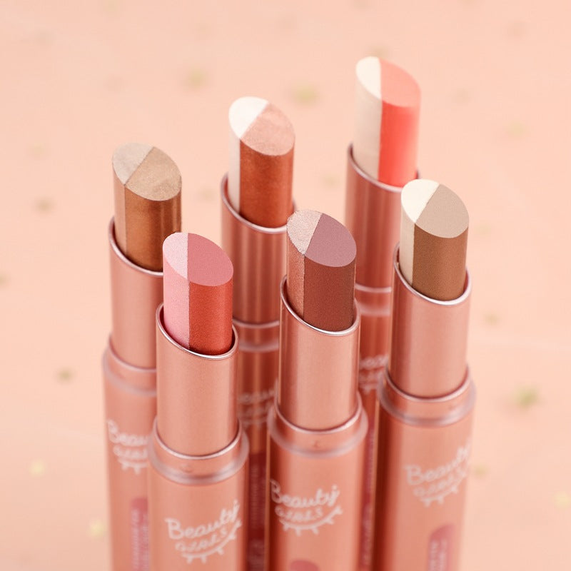 Waterproof And Sweat-proof Gradient Two-color Lazy Eyeshadow Stick-701197a76197db3a1ab45940d30aeb07
