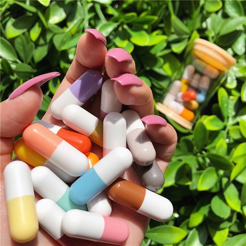 Mini Capsule Lipstick Velvet Canned Pills Student Make Up 16pcs-f165abb3a755ade5e70a9f99bad82e92