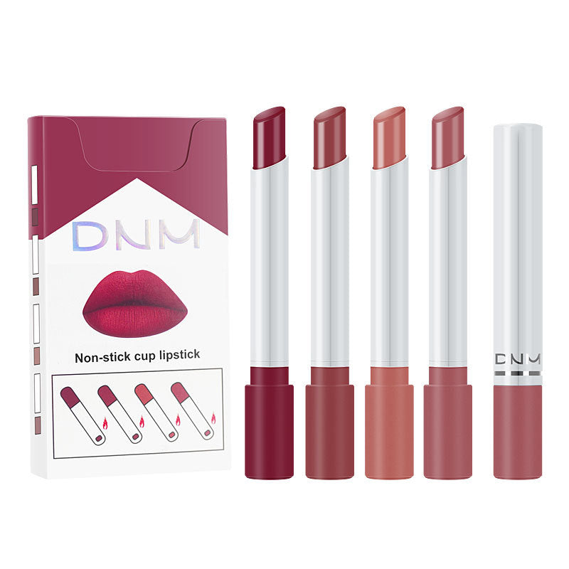Four Makeup Set Non-stick Cigarette Pipe Thin Lipsticks-1a0a36d3c7aa9c456dae54d81c877c50