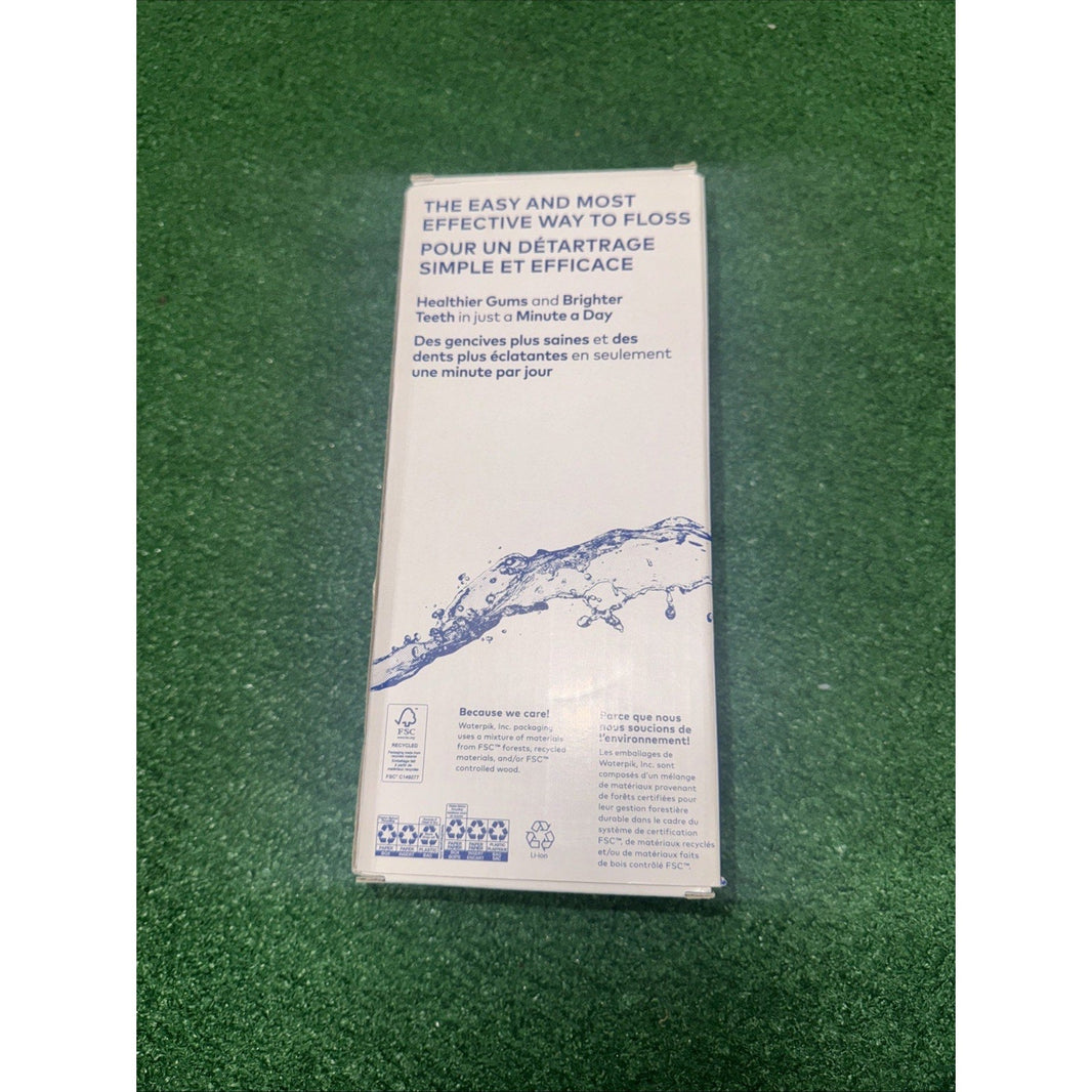 Waterpik Cordless Pulse Rechargeable Portable Water Flosser WF20CD013 White-Waterpik Cordless Pulse Rechargeable Portable Water Flosser WF20CD013 White