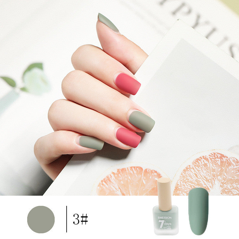 Frosted No-baking Quick-drying Nude Matte Nail Polish-961962c6e64a92b5e32a9575e396b2d9
