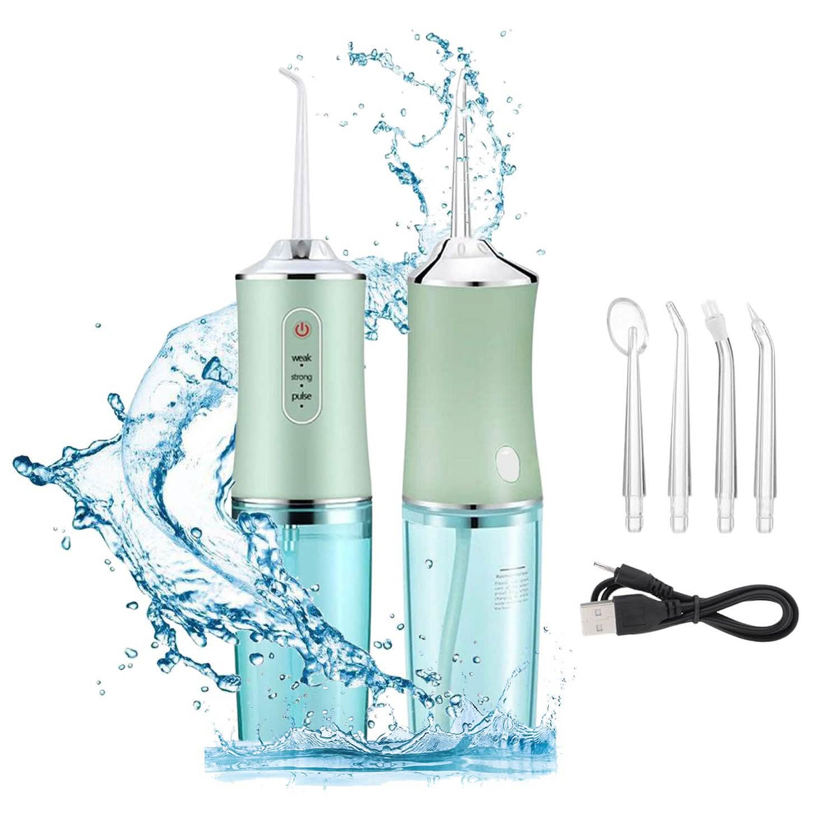 Professional Cordless Rechargeable 3 Modes Water Flosser Dental Oral Irrigator, Braces Cleaner-Professional Cordless Rechargeable 3 Modes Water Flosser Dental Oral Irrigator, Braces Cleaner
