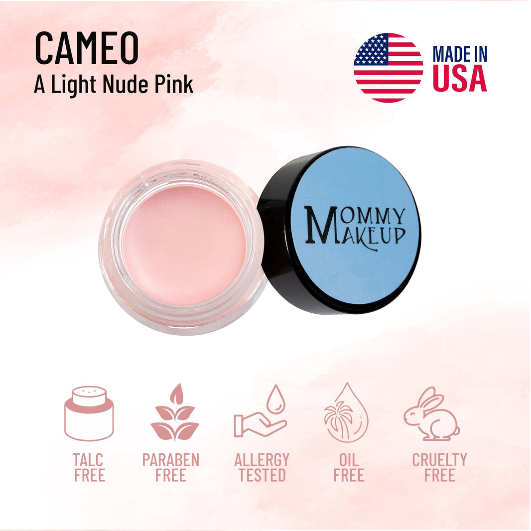 Cameo Any Wear Creme - A Waterproof Multi-tasking creme to powder product for eyes, cheeks & lips. Can be worn anywhere-Cameo Any Wear Creme - A Waterproof Multi-tasking creme to powder product for eyes, cheeks & lips. Can be worn anywhere
