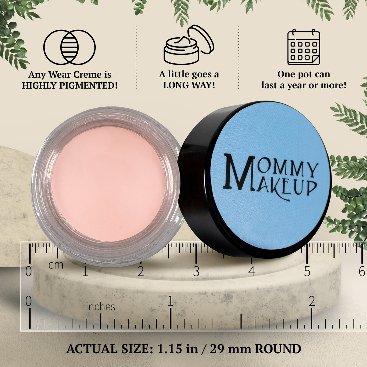 Cashmere Any Wear Creme - A Waterproof Multi-tasking creme to powder product for eyes, cheeks & lips. Can be worn anywhere-Cashmere Any Wear Creme - A Waterproof Multi-tasking creme to powder product for eyes, cheeks & lips. Can be worn anywhere