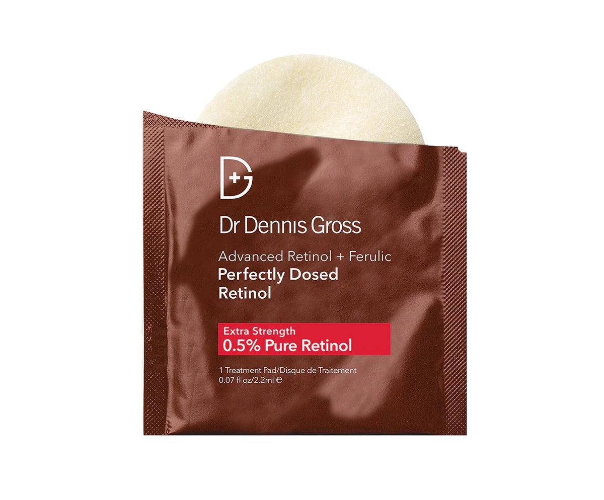 Dr. Dennis Gross Advanced Retinol + Ferulic Perfectly Dosed Treatment (Extra Strength 0.5%) 8 PK-Dr. Dennis Gross Advanced Retinol + Ferulic Perfectly Dosed Treatment (Extra Strength 0.5%) 8 PK