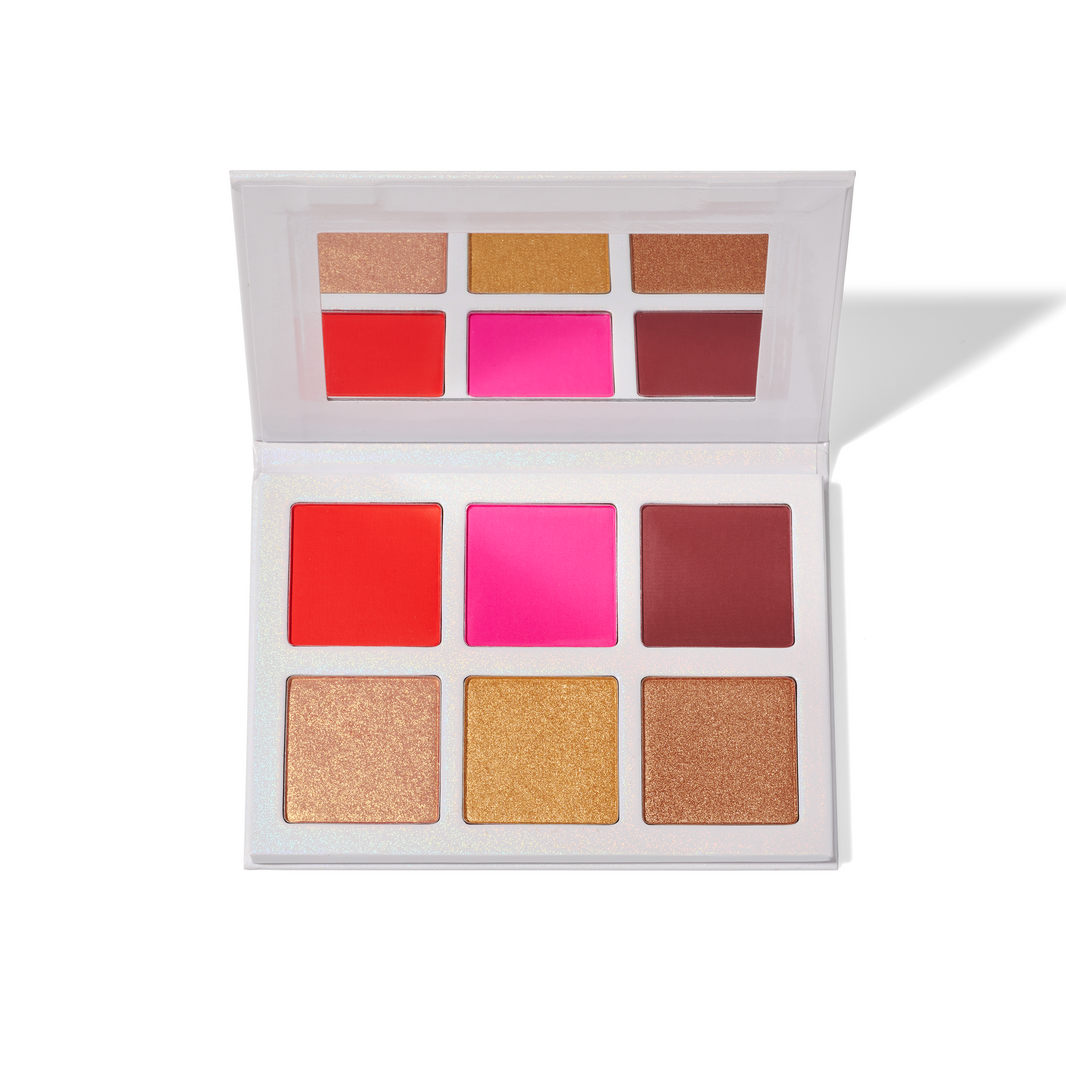 Ashunta Sheriff Beauty Unicorn Blush & Highlighter Palette-Ashunta Sheriff Beauty Unicorn Blush & Highlighter Palette