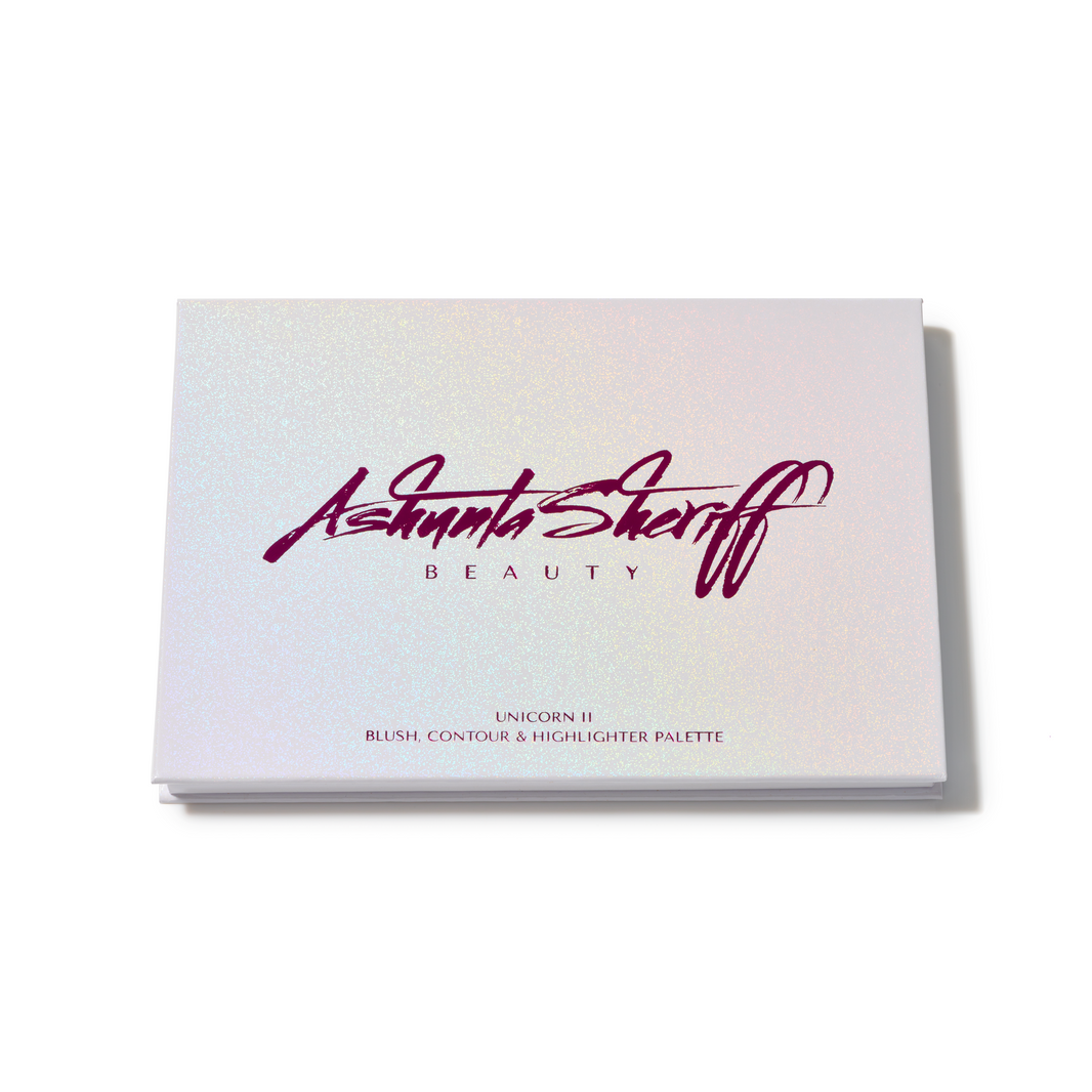 Ashunta Sheriff Beauty Unicorn Blush & Highlighter Palette-Ashunta Sheriff Beauty Unicorn Blush & Highlighter Palette