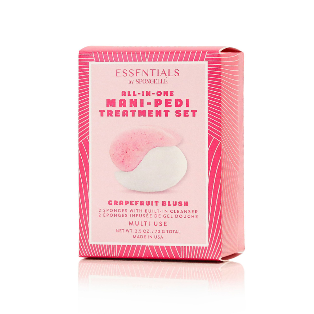 Grapefruit Blush Mani-Pedi Treatment Set | Essentials-Grapefruit Blush Mani-Pedi Treatment Set | Essentials