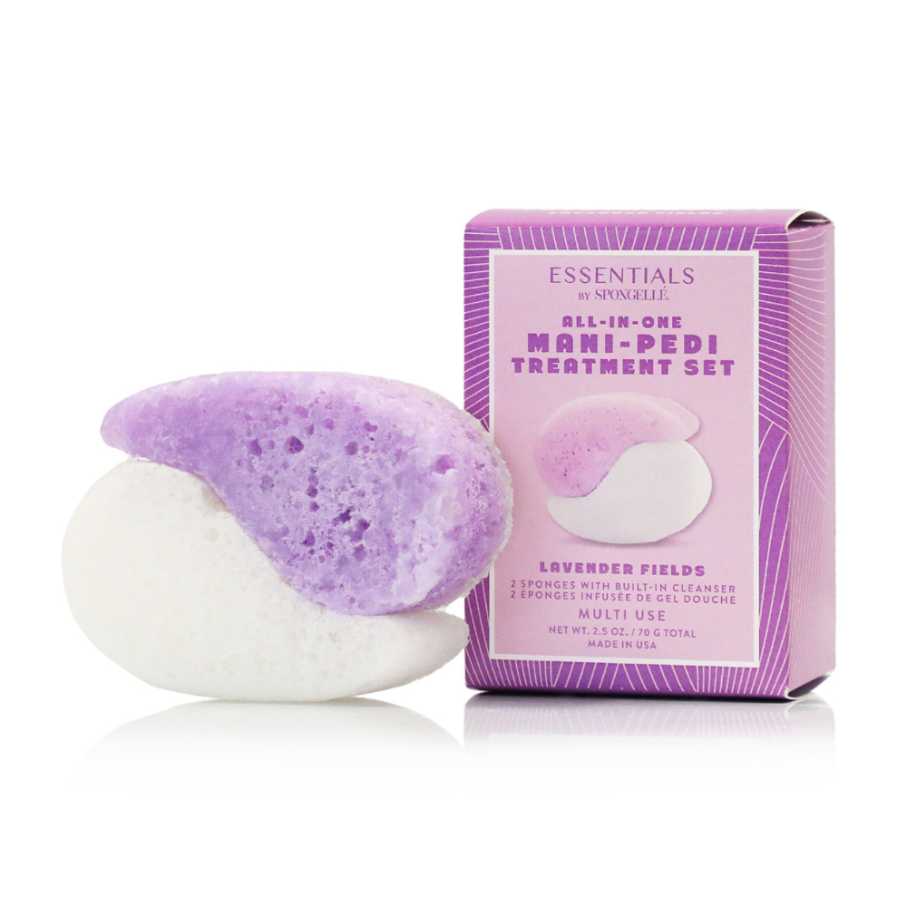 Lavender Fields Mani-Pedi Treatment Set | Essentials-Lavender Fields Mani-Pedi Treatment Set | Essentials