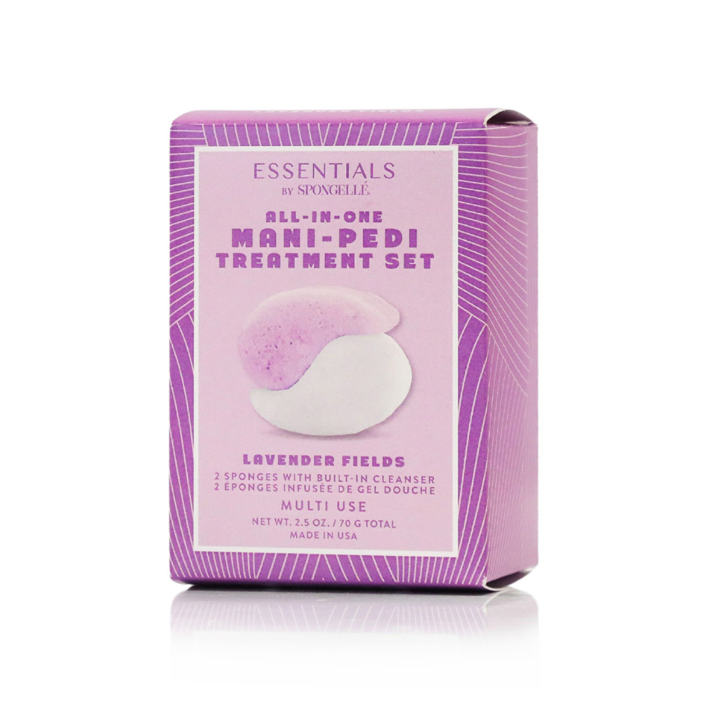 Lavender Fields Mani-Pedi Treatment Set | Essentials-Lavender Fields Mani-Pedi Treatment Set | Essentials