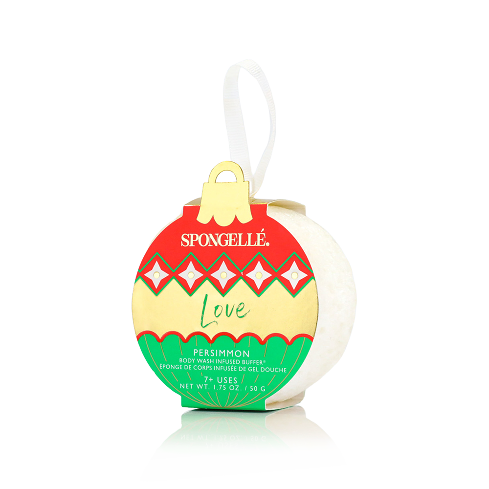 Love - Persimmon | Holiday Ornament-Love - Persimmon | Holiday Ornament