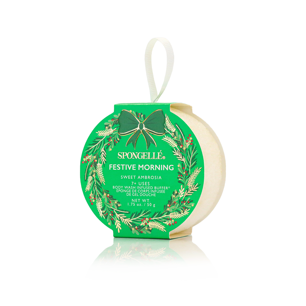 Festive Morning - Sweet Ambrosia | Holiday Wreath-Festive Morning - Sweet Ambrosia | Holiday Wreath