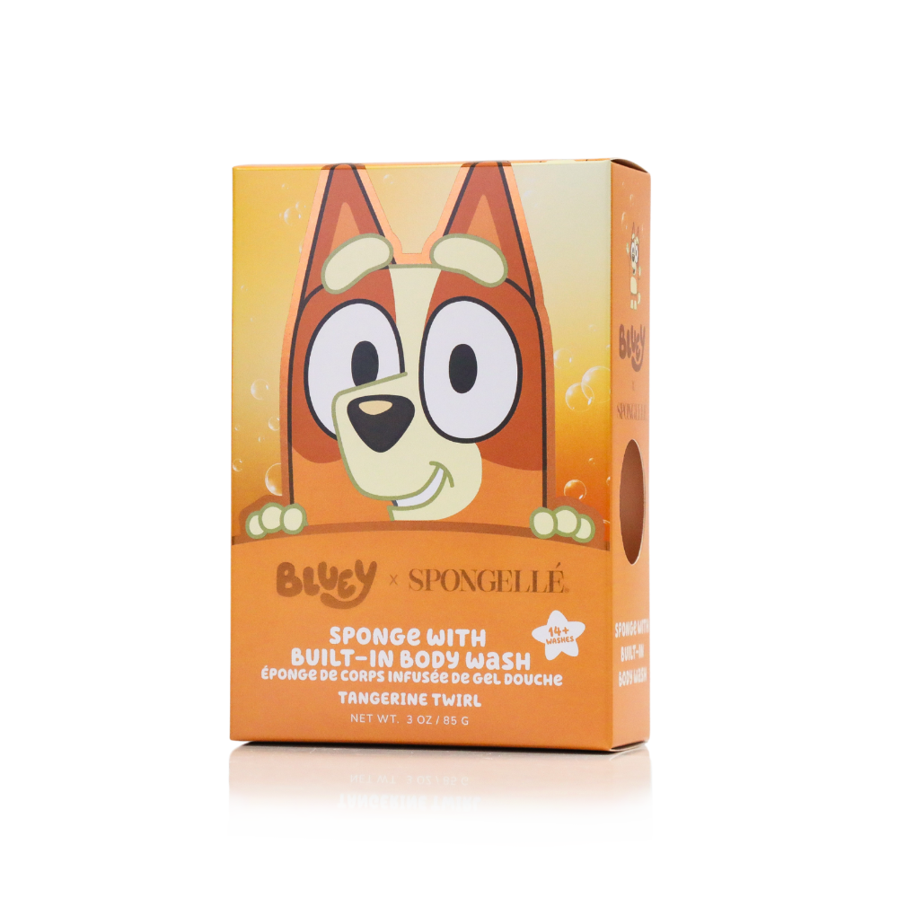 Bingo - Tangerine Twirl Body Buffer | Bluey-Bingo - Tangerine Twirl Body Buffer | Bluey