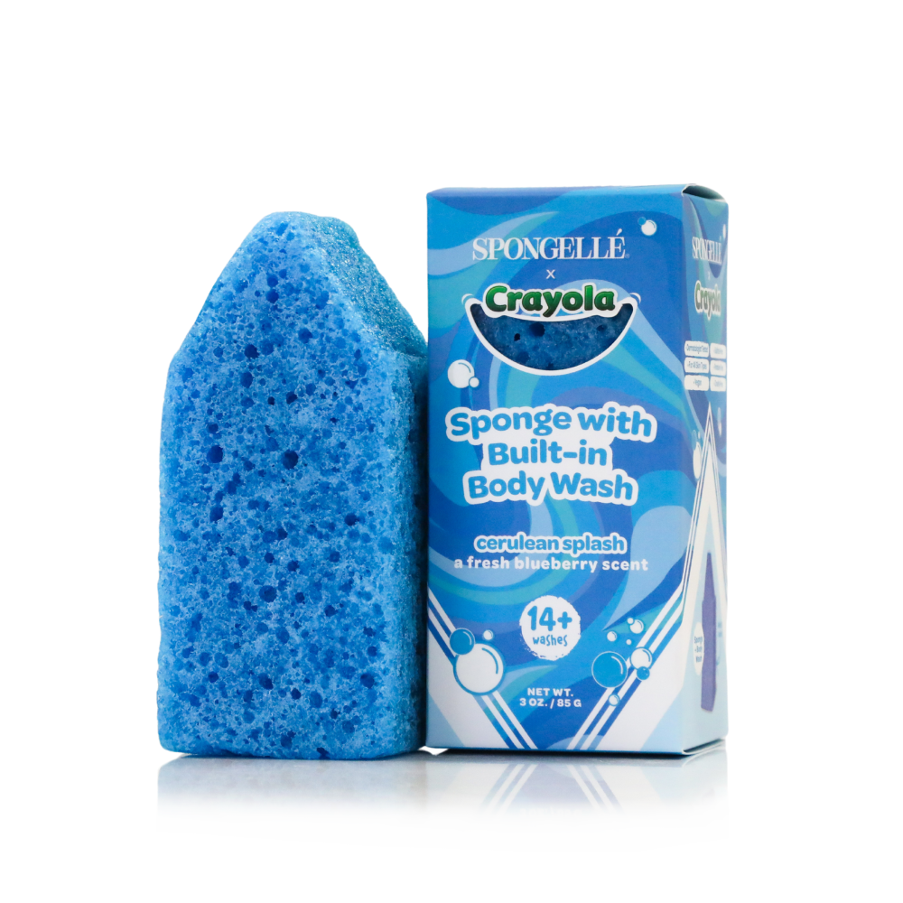 Cerulean Splash Body Buffer | Crayola-Cerulean Splash Body Buffer | Crayola