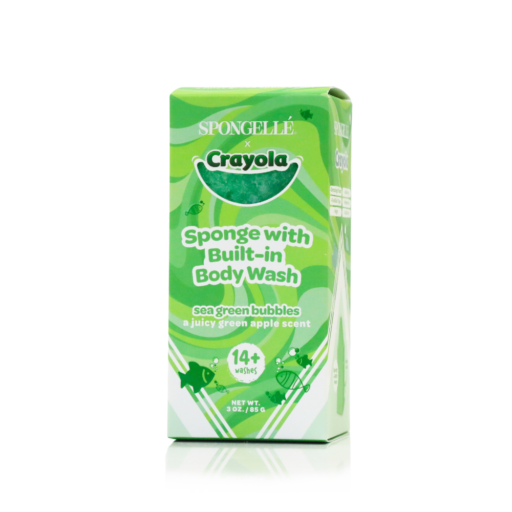 Sea Green Bubbles Body Buffer | Crayola-Sea Green Bubbles Body Buffer | Crayola
